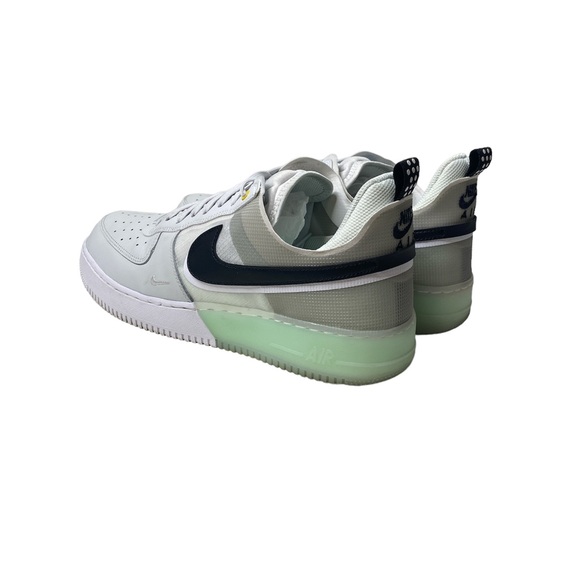 Nike Air Force 1 Low React Mint Green White DM0573-001 Men's Size 12 Shoes - Picture 5 of 11